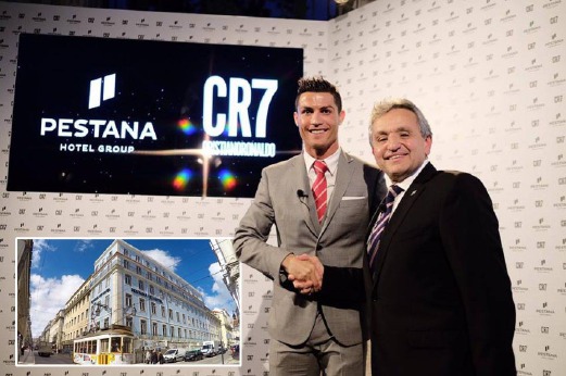 Ronaldo membuka hotel di lisbon