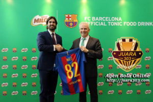 MILO Menandatangani Kerjasama 4 tahun Bersama FC Barcelona
