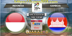 Prediksi Skor Indonesia vs Cambodia 24 Agustus 2017
