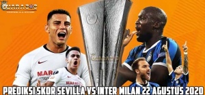 Prediksi Skor Sevilla vs Inter Milan 22 Agustus 2020